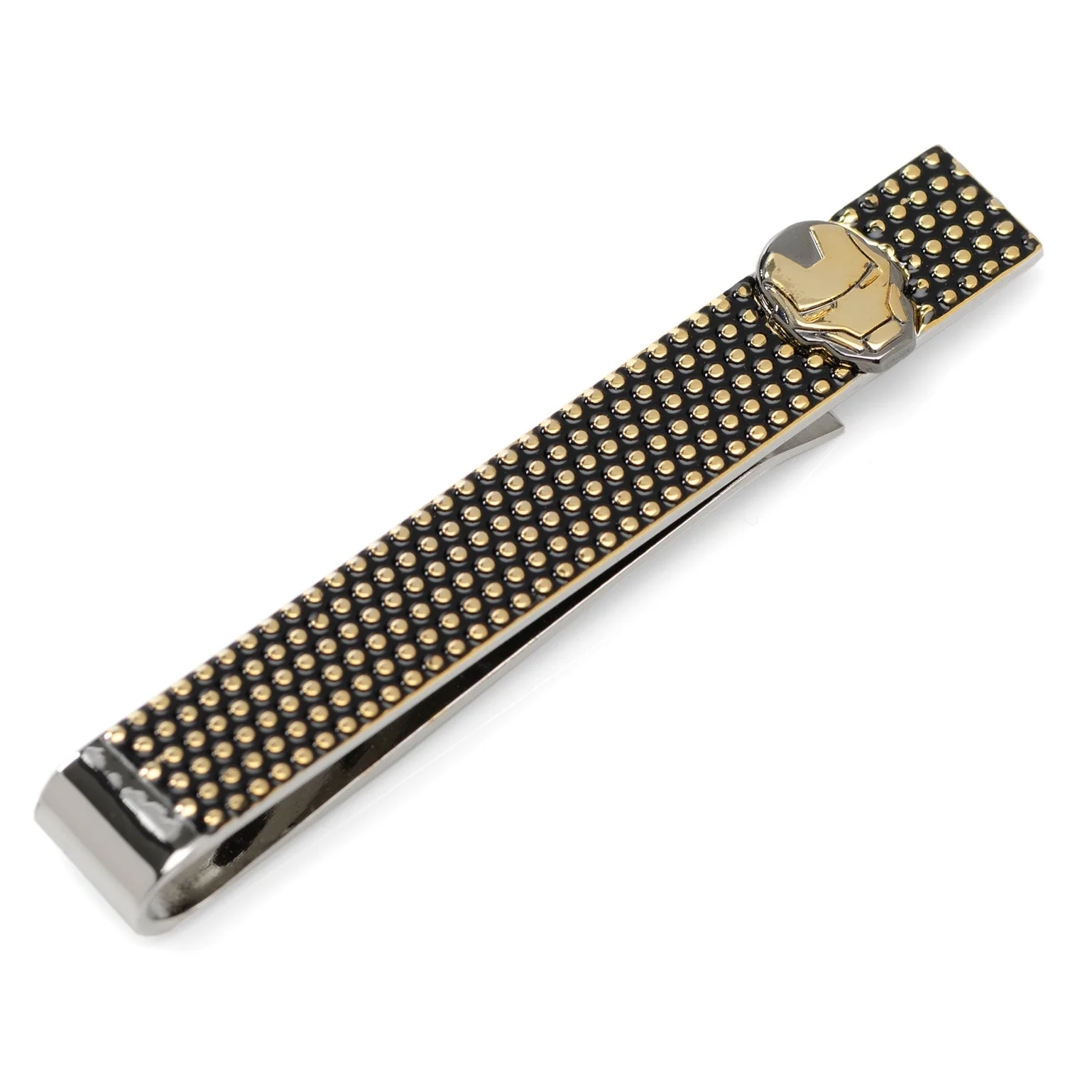 Marvel Iron Man "I Love You 3000" Textured Hidden Message Tie Bar - Image 3