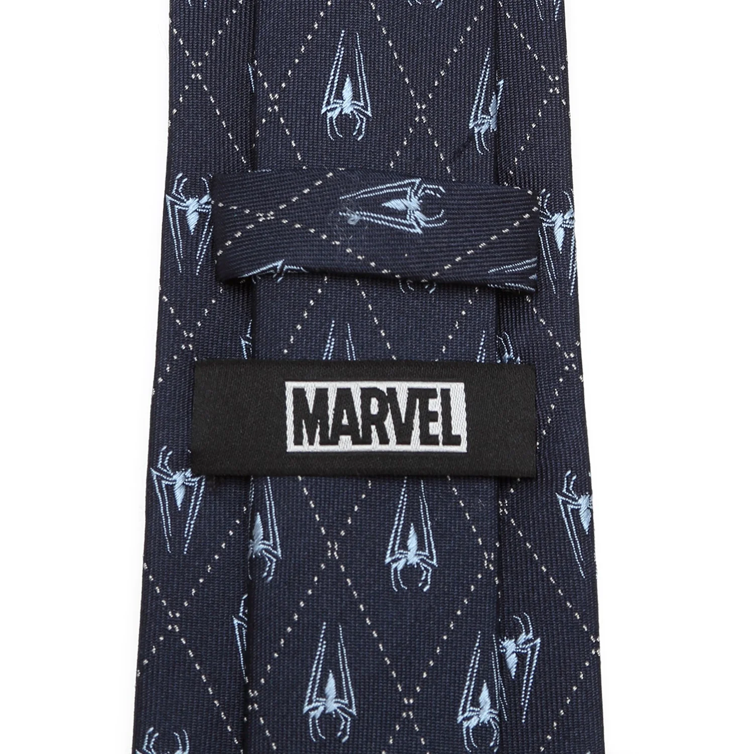Marvel Spider-Man Diamond Navy Men's Tie - Image 4