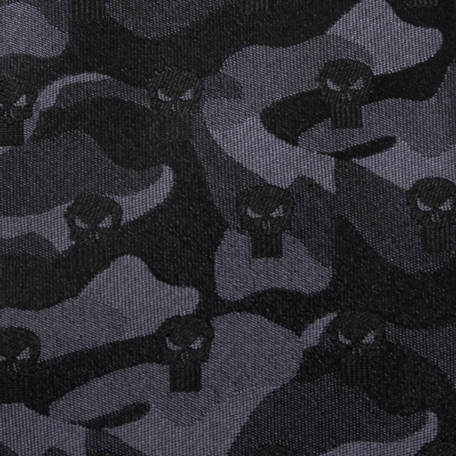 Marvel The Punisher Camo Black Silk Men's Tie - Image 5