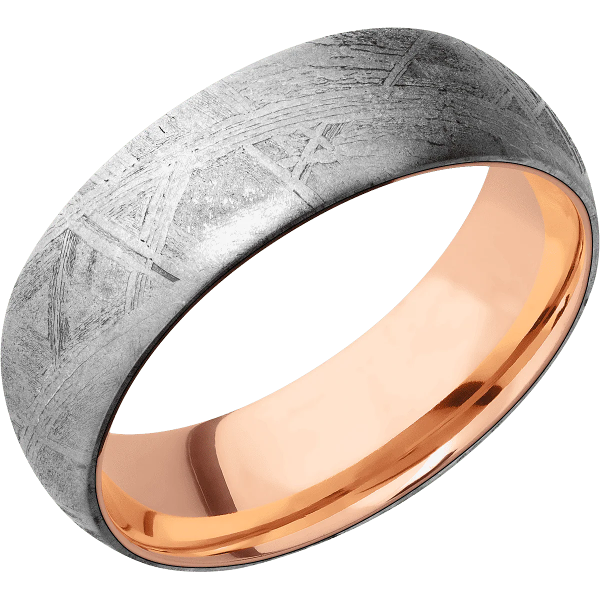 Meteorite + None Finish + 14K Rose Gold - Image 2