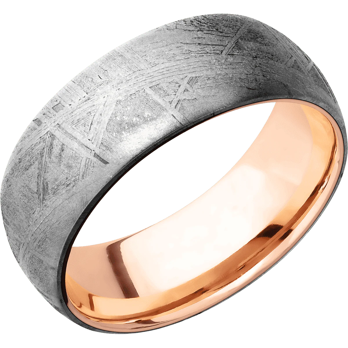 Meteorite + None Finish + 14K Rose Gold - Image 2