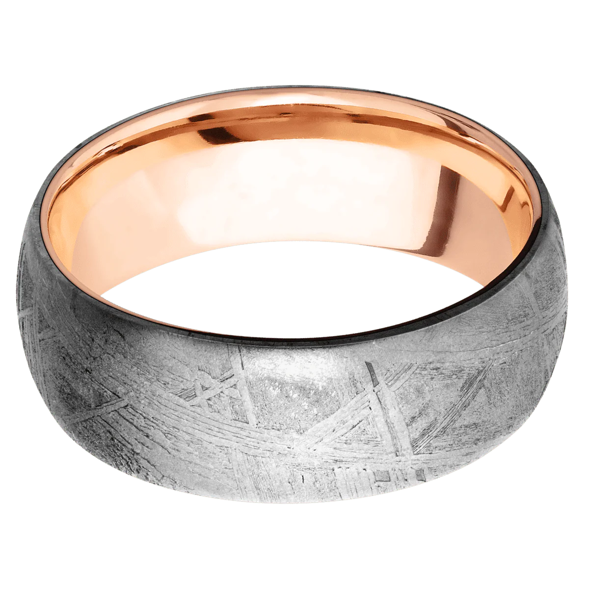 Meteorite + None Finish + 14K Rose Gold - Image 3