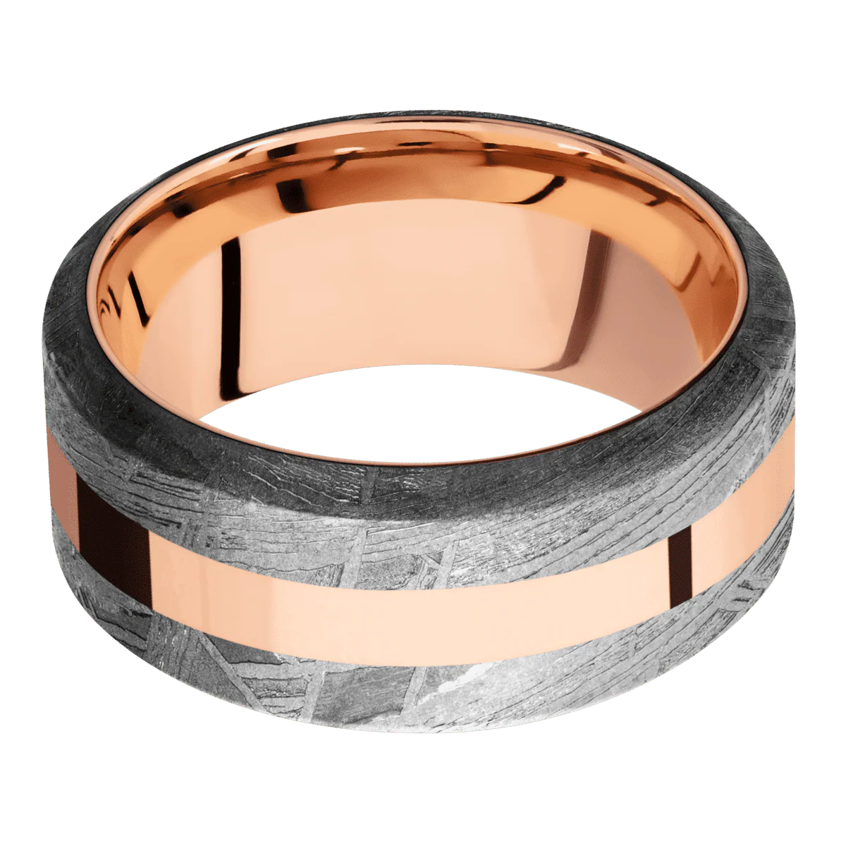Meteorite + None Finish + 18K Rose Gold - Image 3
