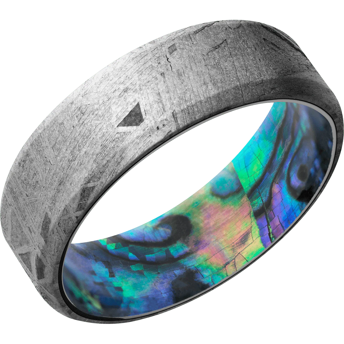 Meteorite + None Finish + Abalone - Image 2