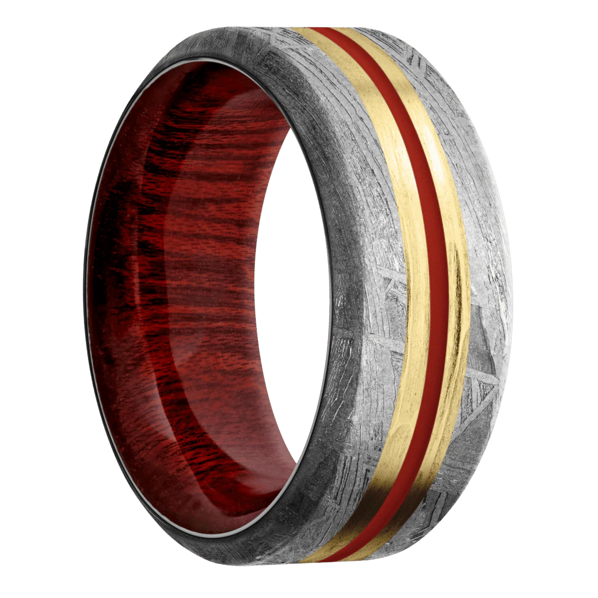 Meteorite + None Finish + Blood Wood