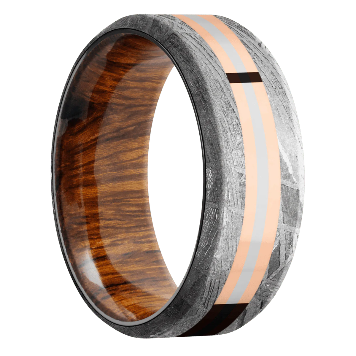 Meteorite + None Finish + Desert Iron Wood