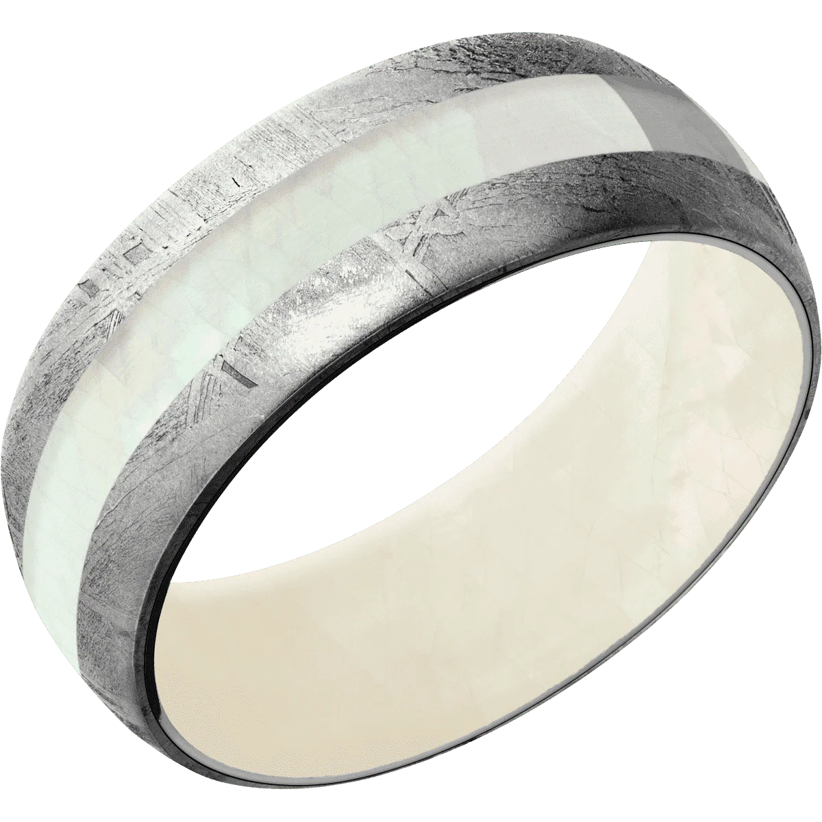 Meteorite + None Finish + Freshwater Mother of Pearl - Image 2