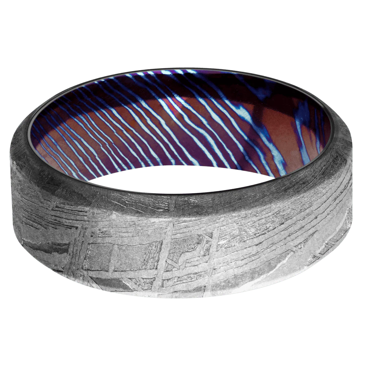 Meteorite + None Finish + Titanium Damascus - Image 3