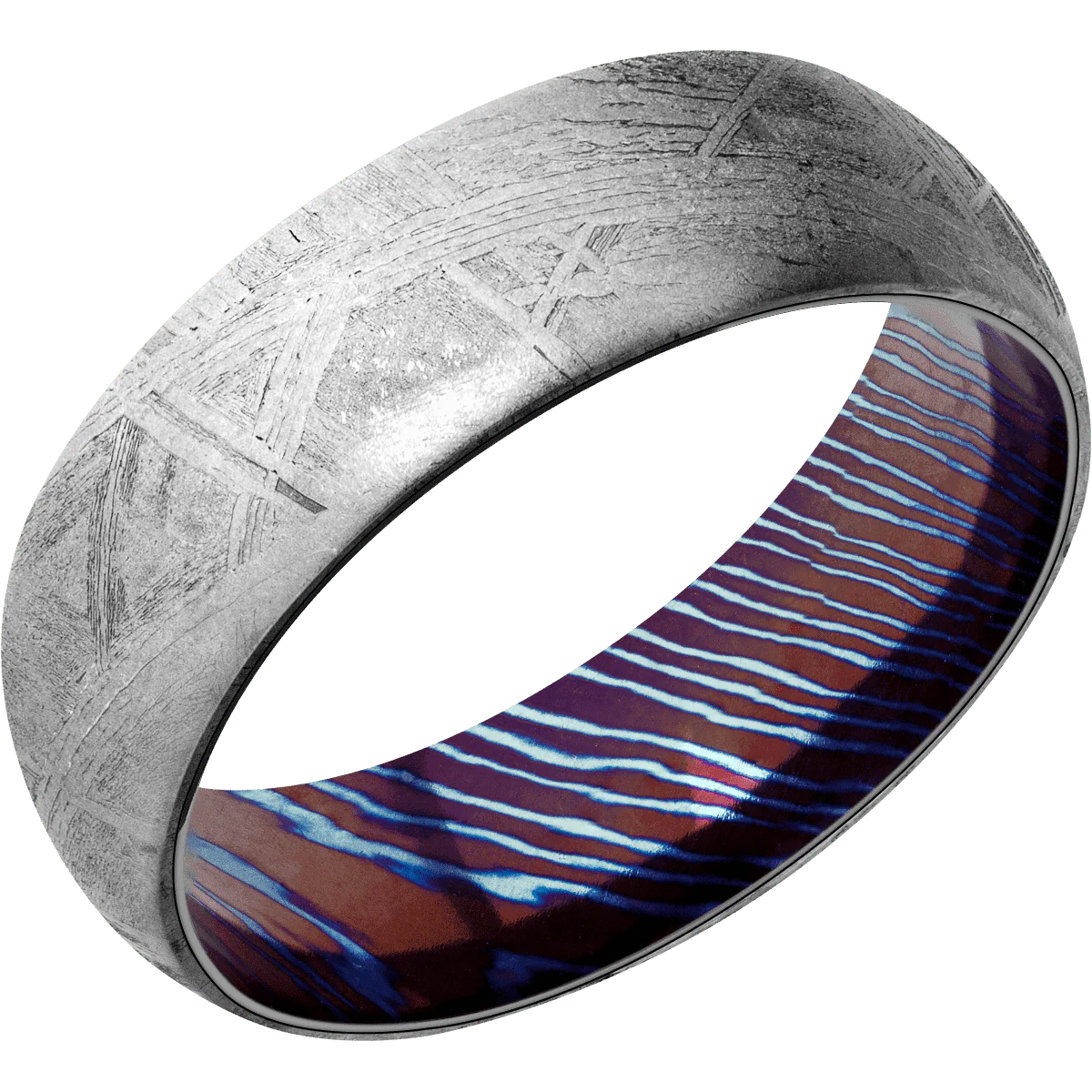 Meteorite + None Finish + Titanium Damascus - Image 2