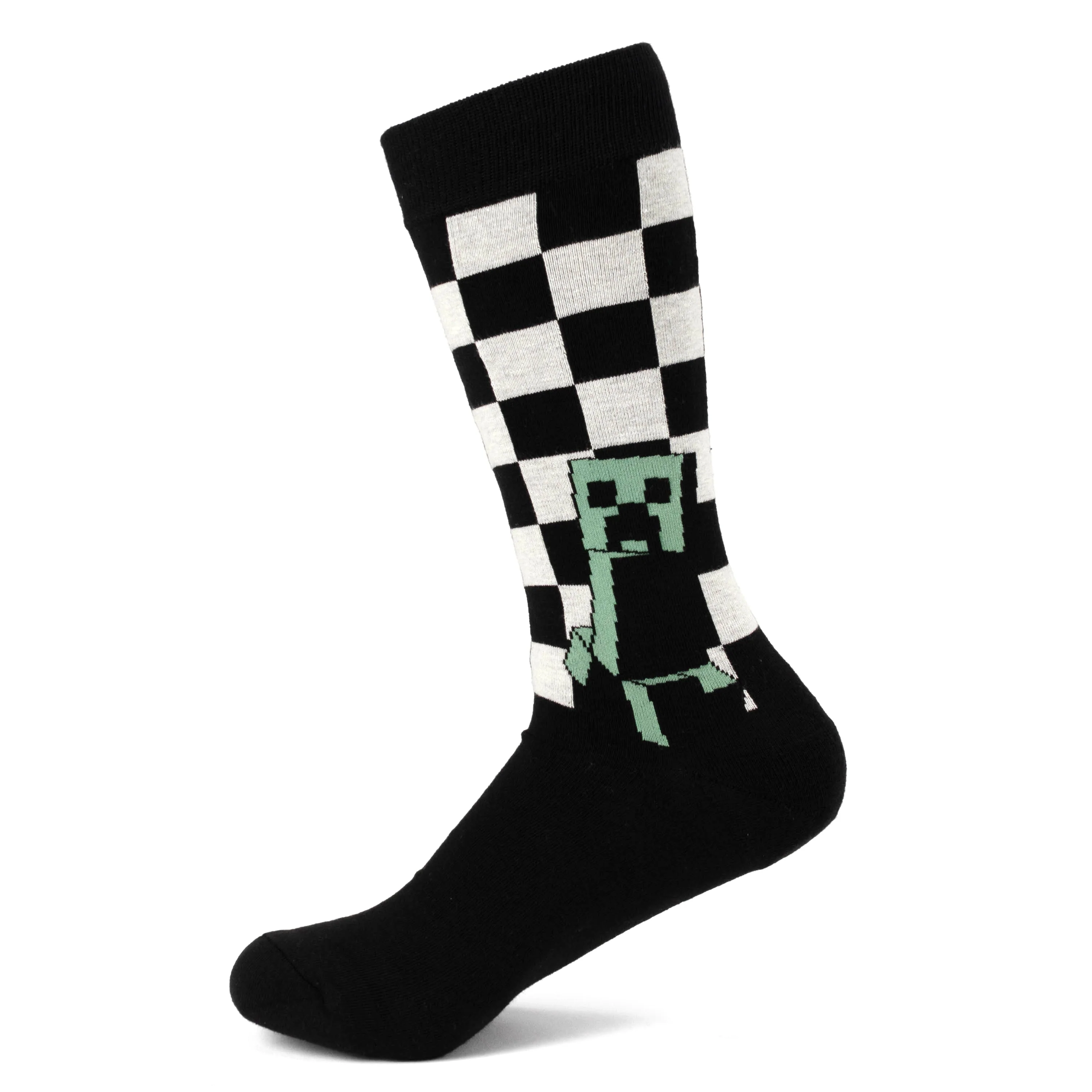Minecraft Creeper Men's Sock Set – 3 Pairs - Image 10