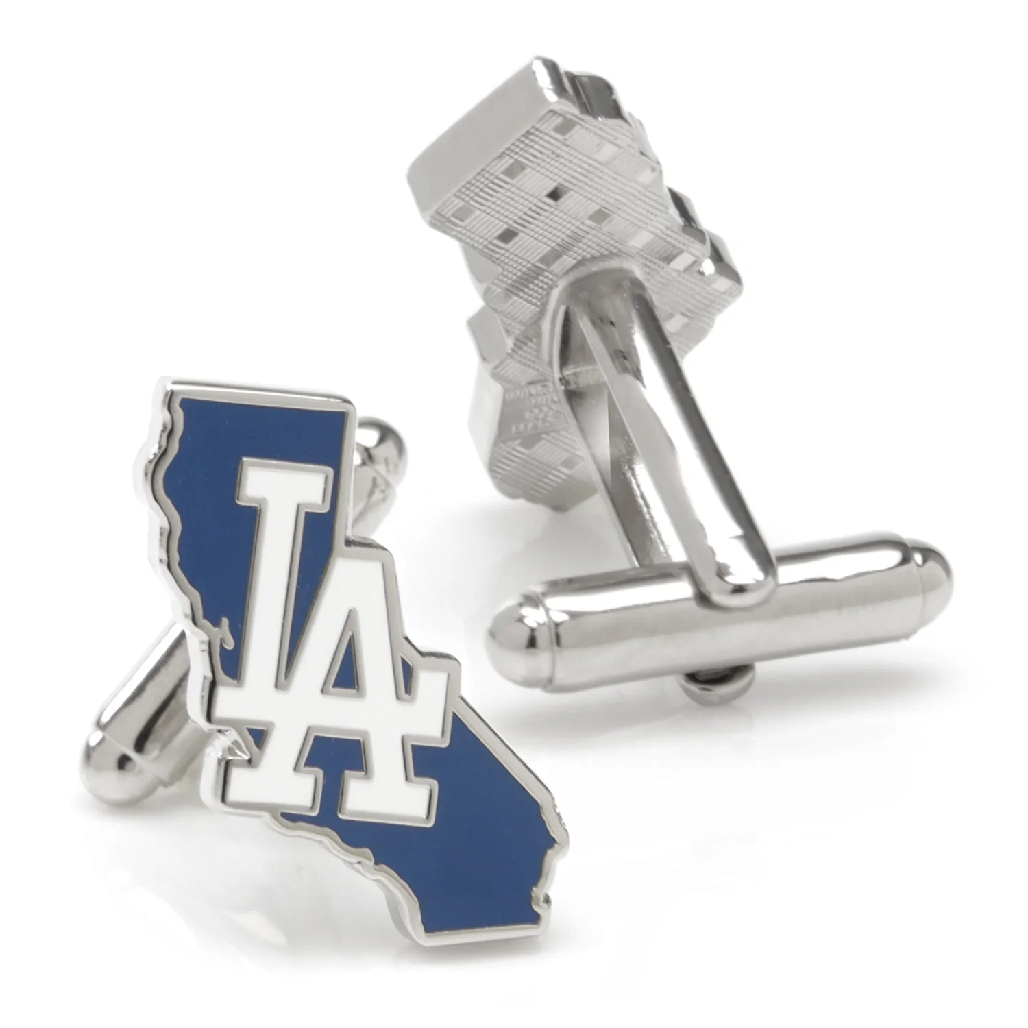 MLB LA Dodgers State Shaped Cufflinks - Image 2