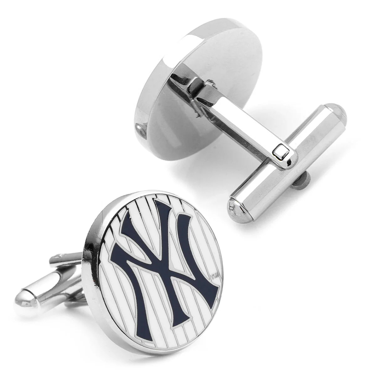 MLB New York Yankees Pinstripe Cufflinks - Image 2