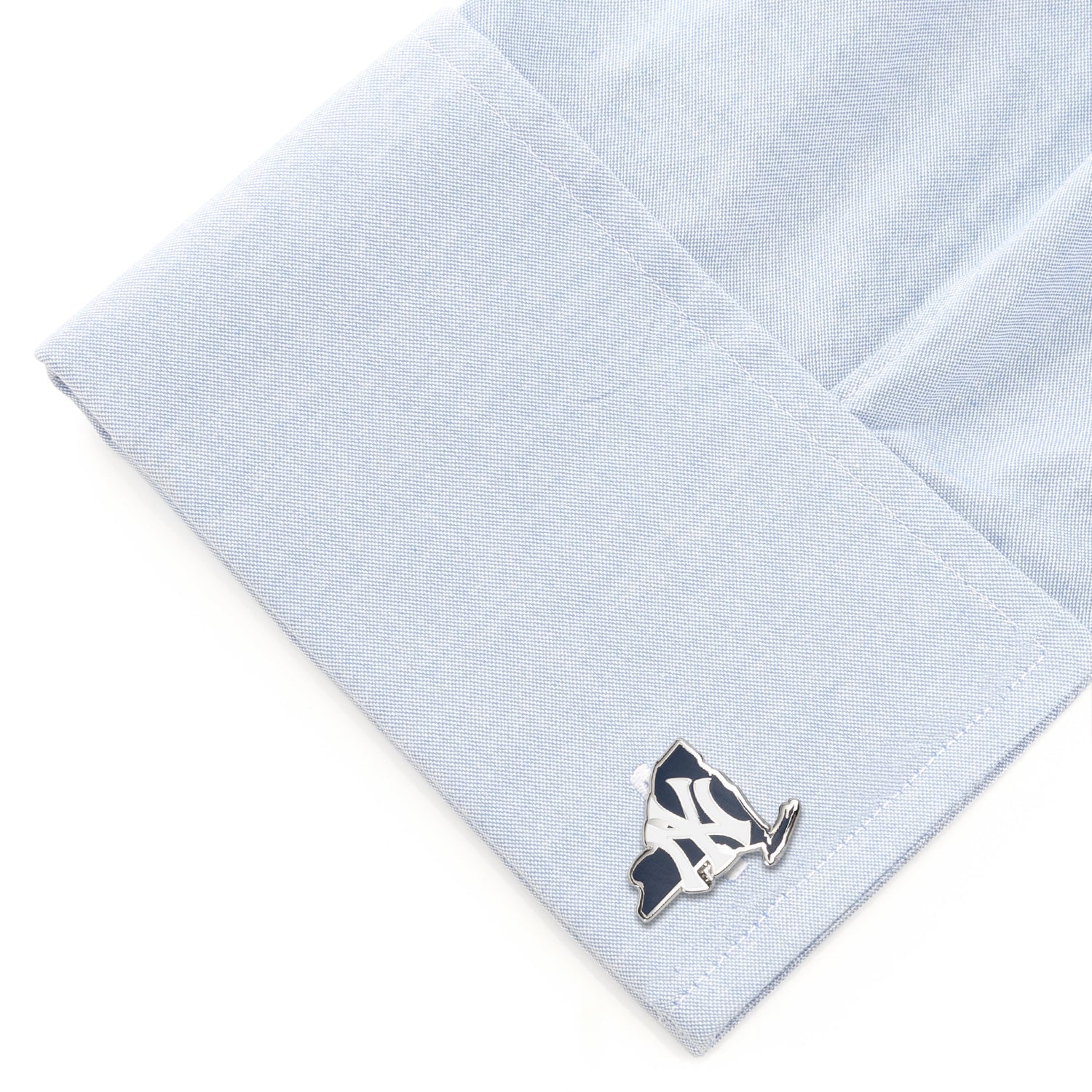 MLB New York Yankees State Shaped Cufflinks - Image 3