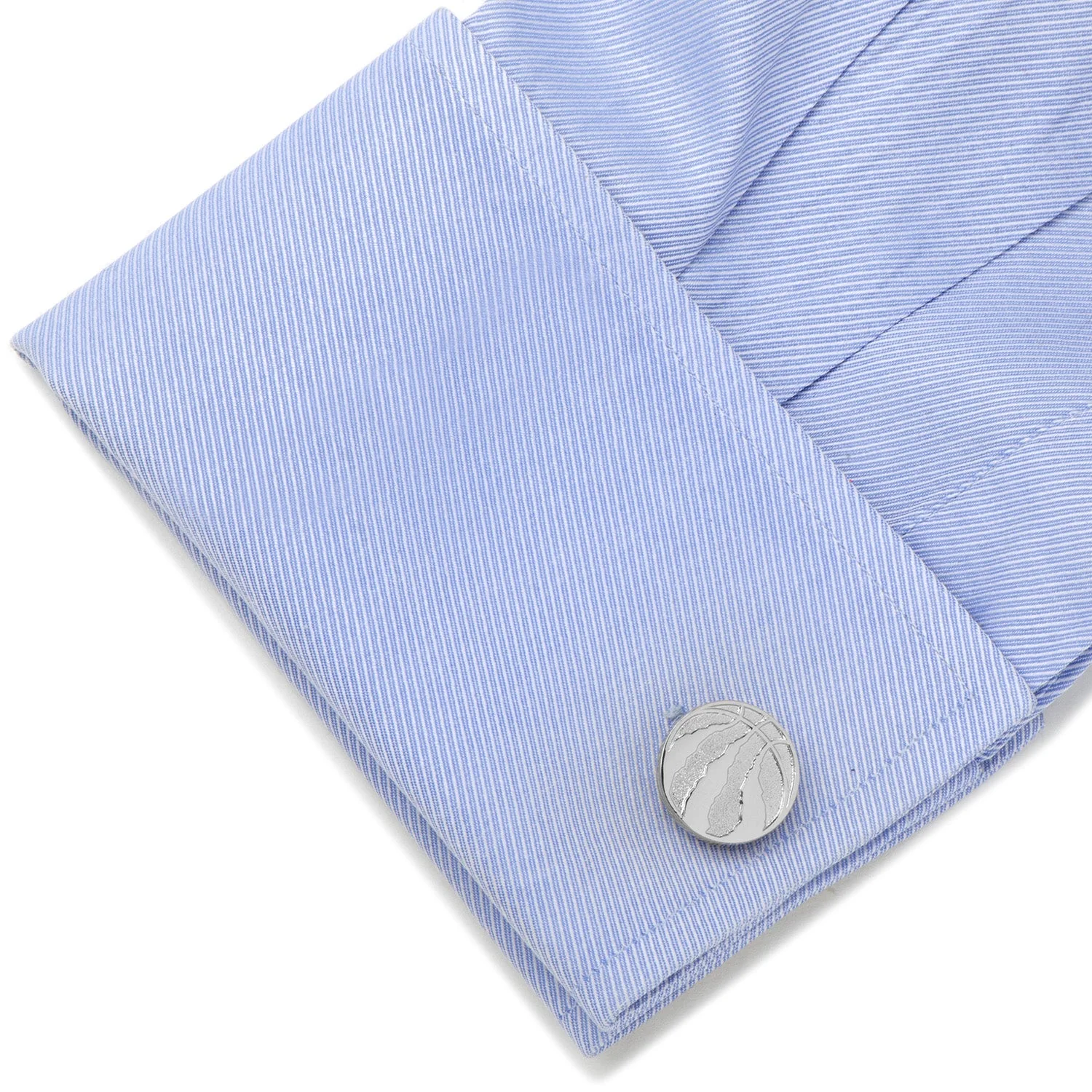 NBA Toronto Raptors Silver Edition Cufflinks - Image 3