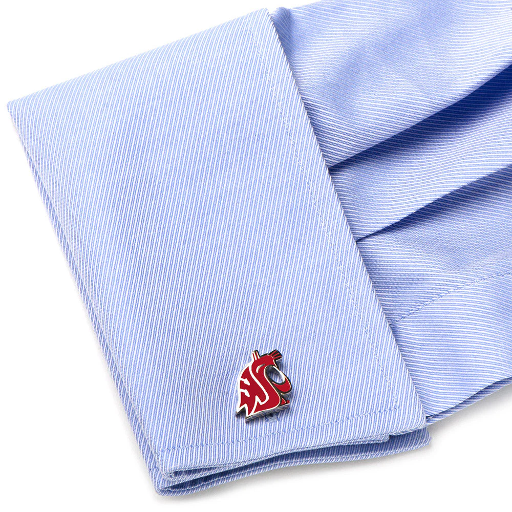 NCAA Washington State Cougars Cufflinks - Image 3