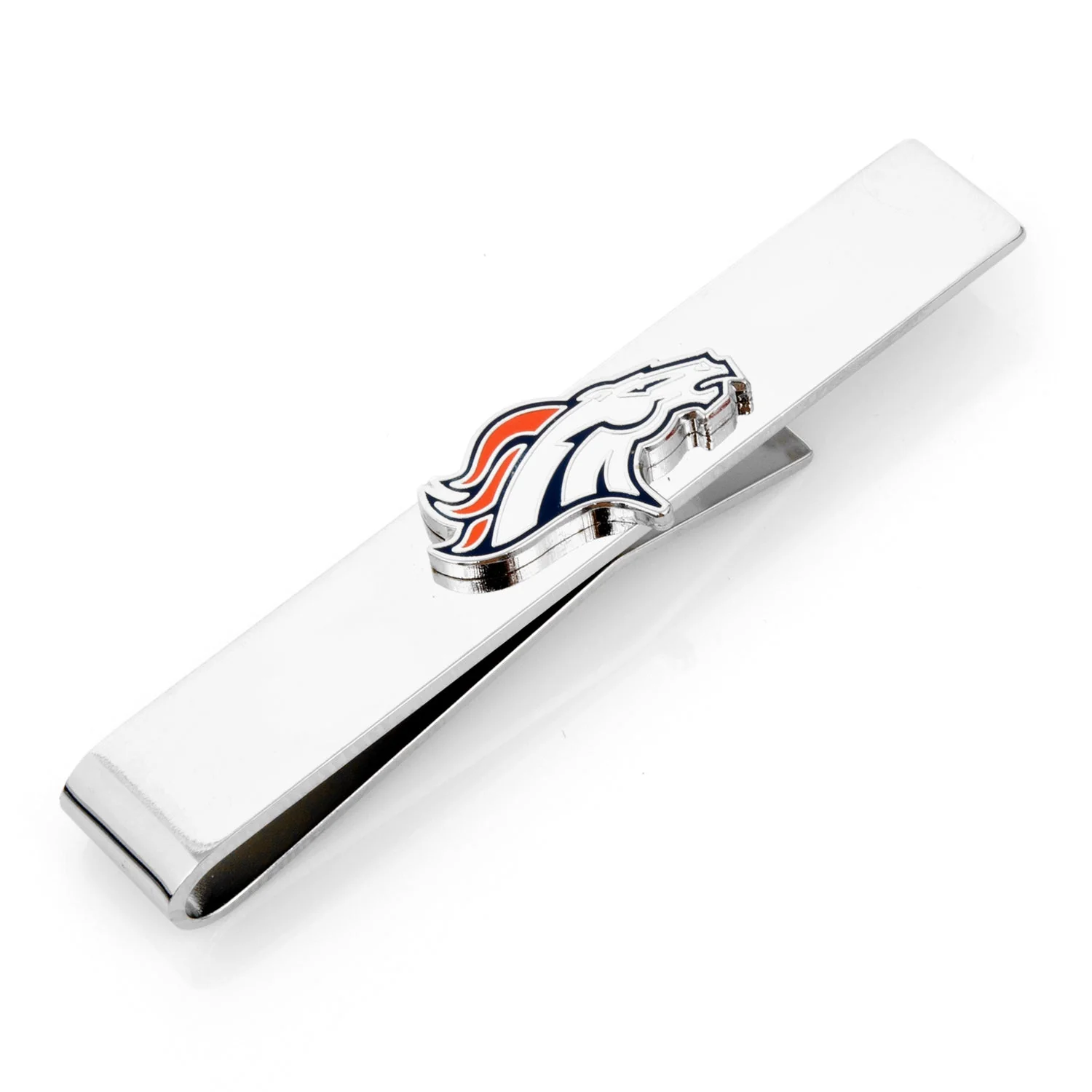 NFL Denver Broncos Cufflinks and Tie Bar Gift Set - Image 2