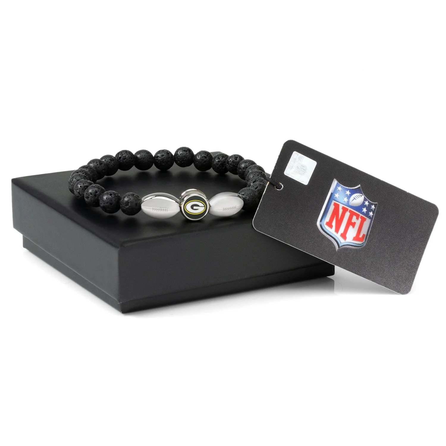 NFL Green Bay Packers Beaded Bracelet - Image 4