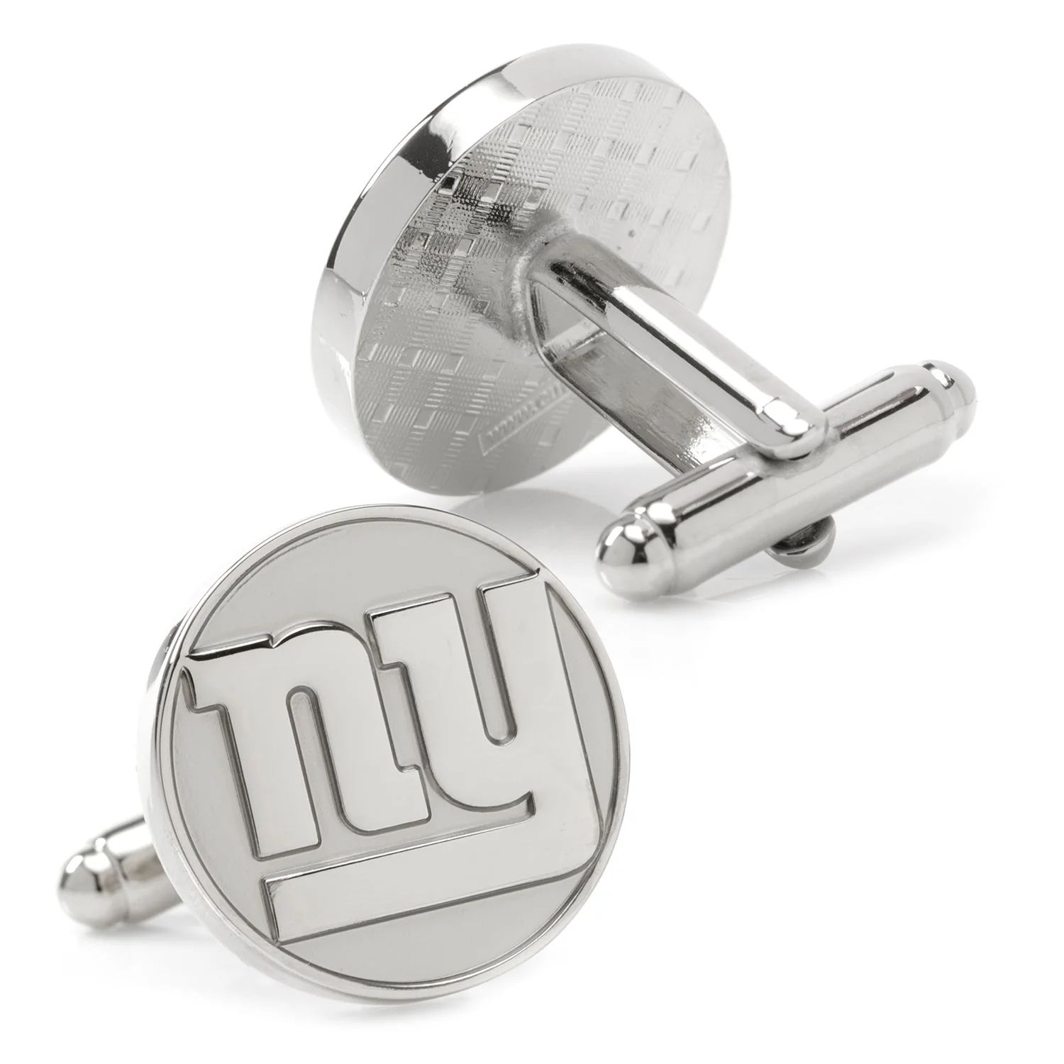 NFL New York Giants Silver Edition Cufflinks - Image 2