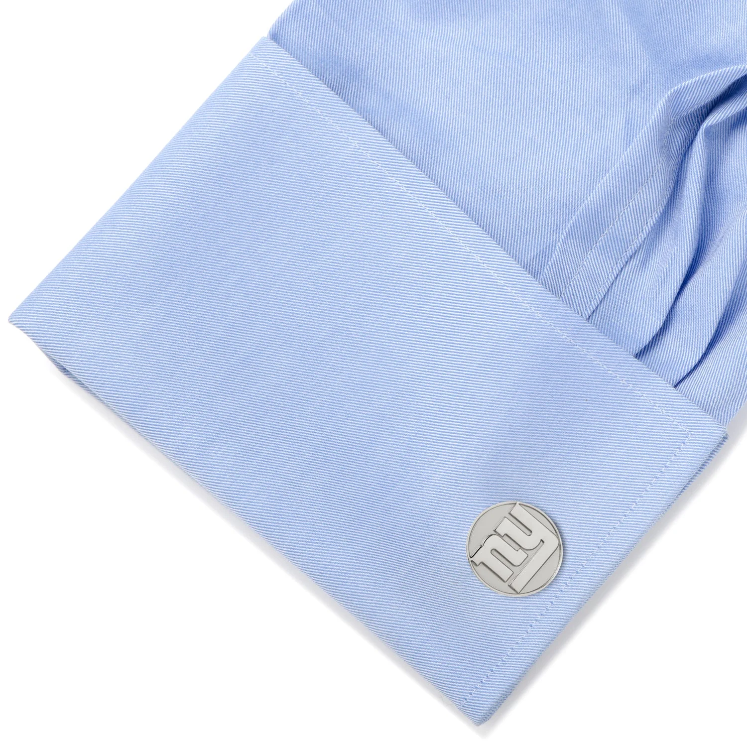 NFL New York Giants Silver Edition Cufflinks - Image 3
