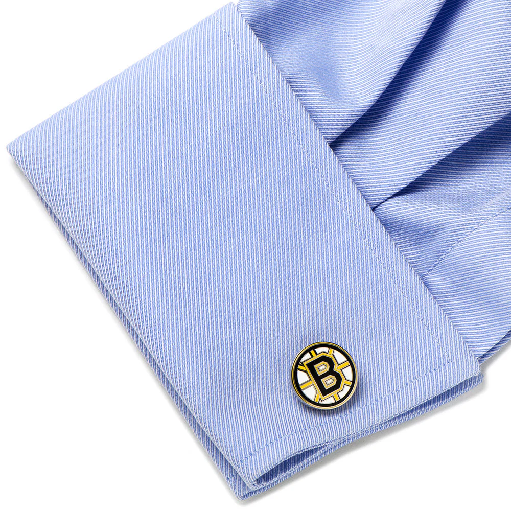 NHL Boston Bruins Cufflinks - Image 3