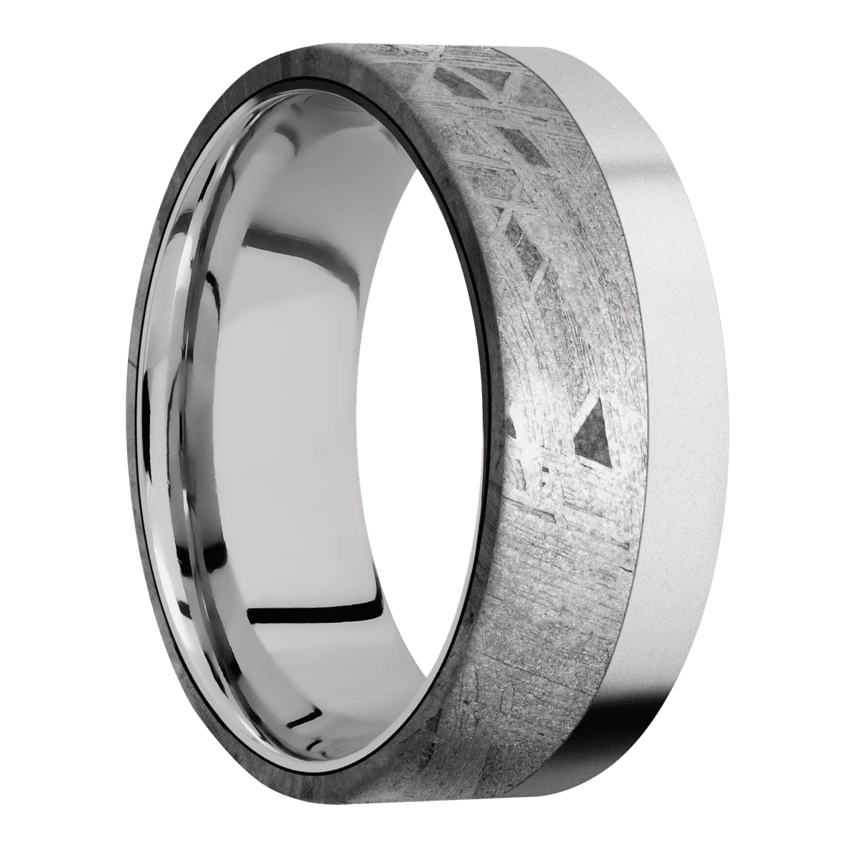 Palladium Silver + Bead Finish