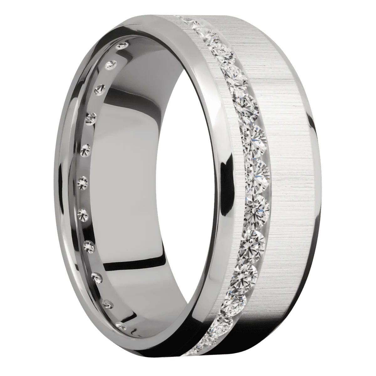 Palladium Silver + Crosssatin , Polish Finish