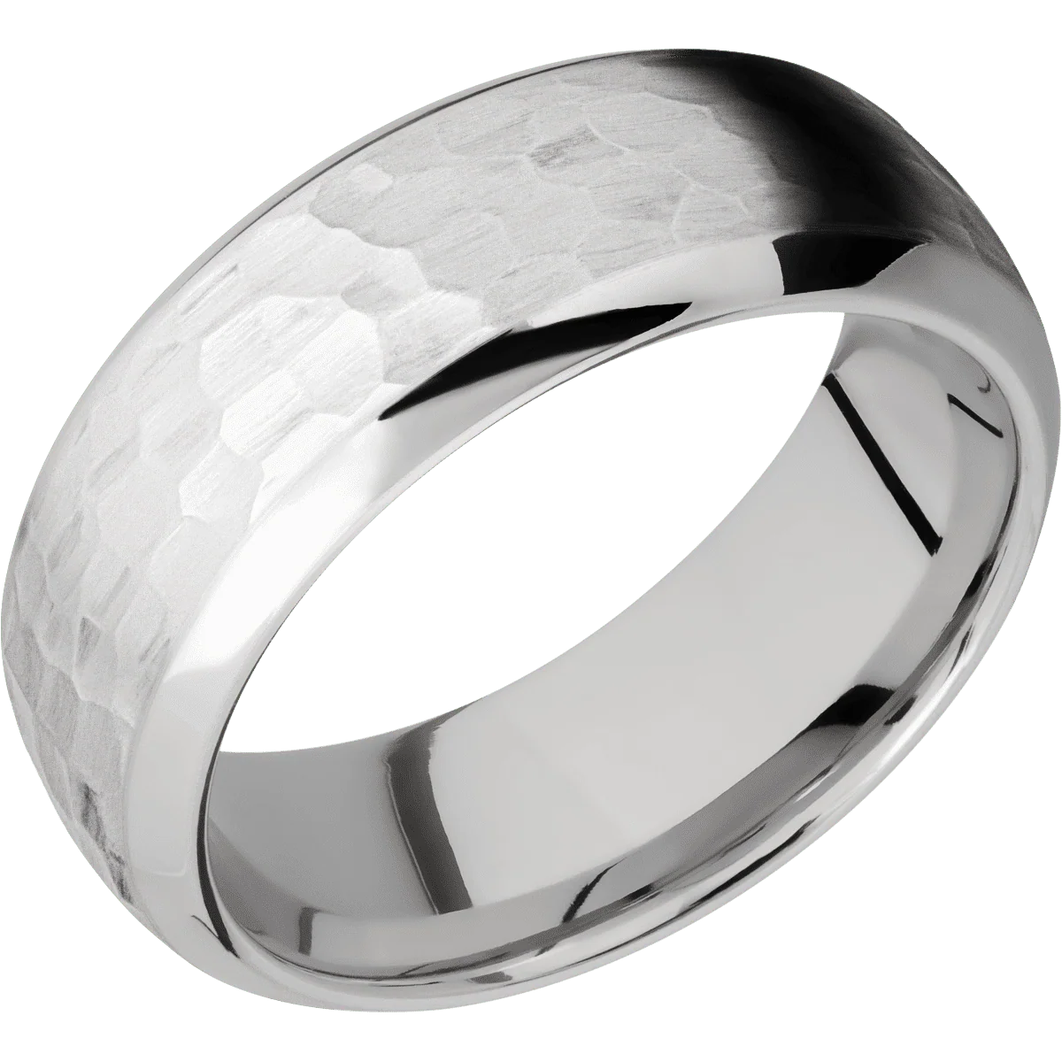 Palladium Silver + Hammer , Polish Finish - Image 2