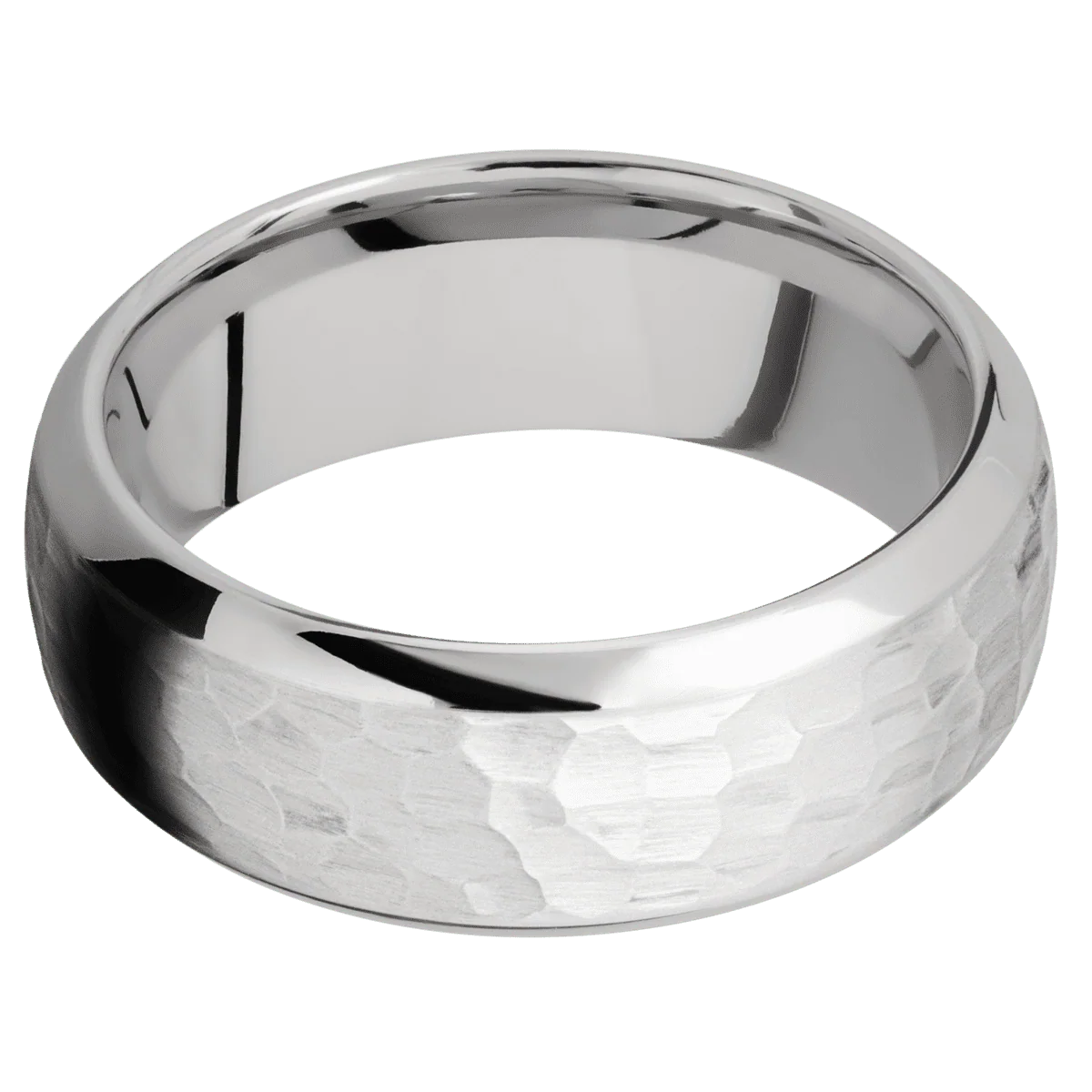 Palladium Silver + Hammer , Polish Finish - Image 3