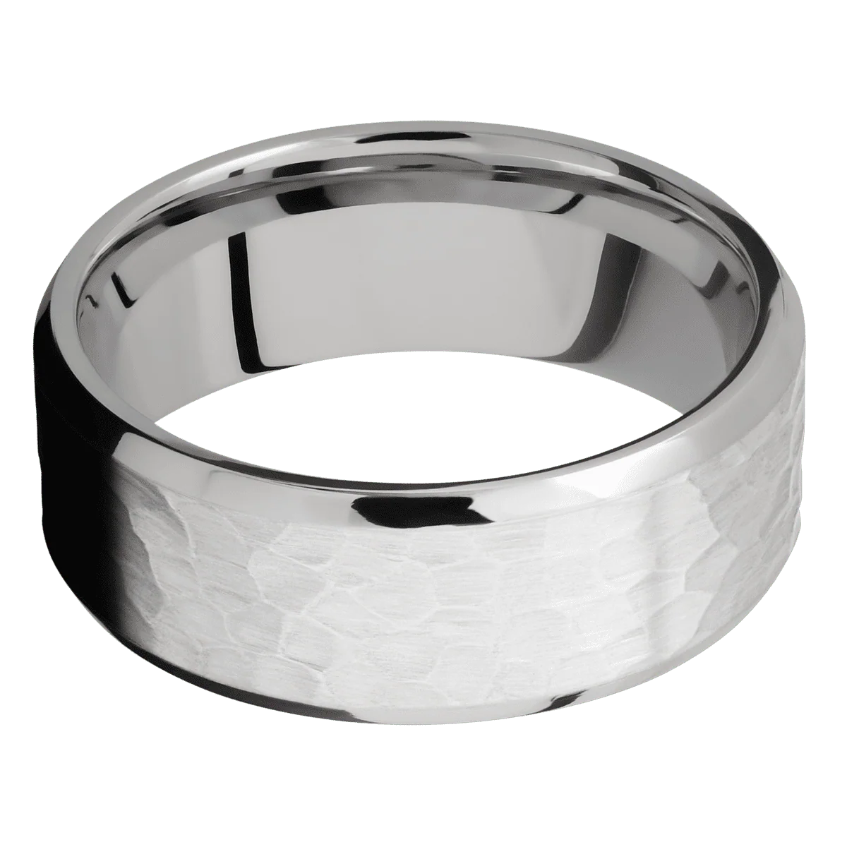 Palladium Silver + Hammer , Polish Finish - Image 3
