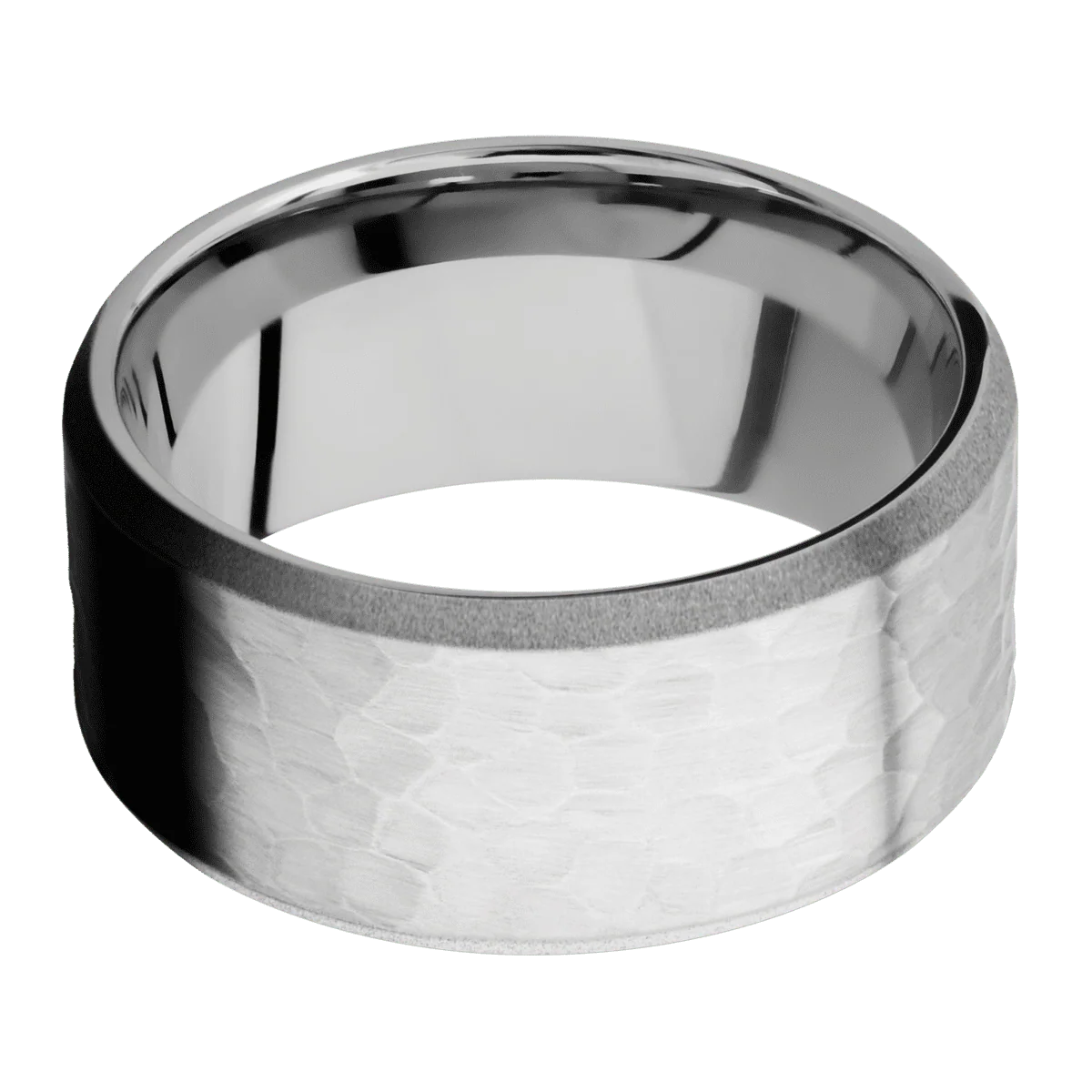 Palladium Silver + Hammer , Sand Finish - Image 3
