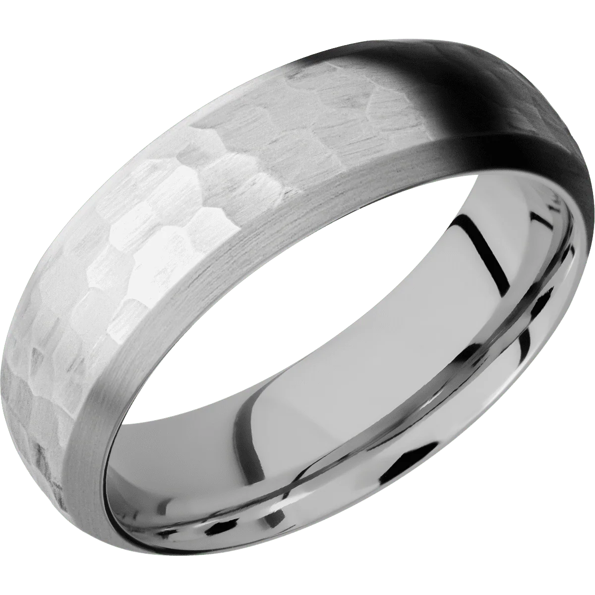 Palladium Silver + Hammer , Satin Finish - Image 2