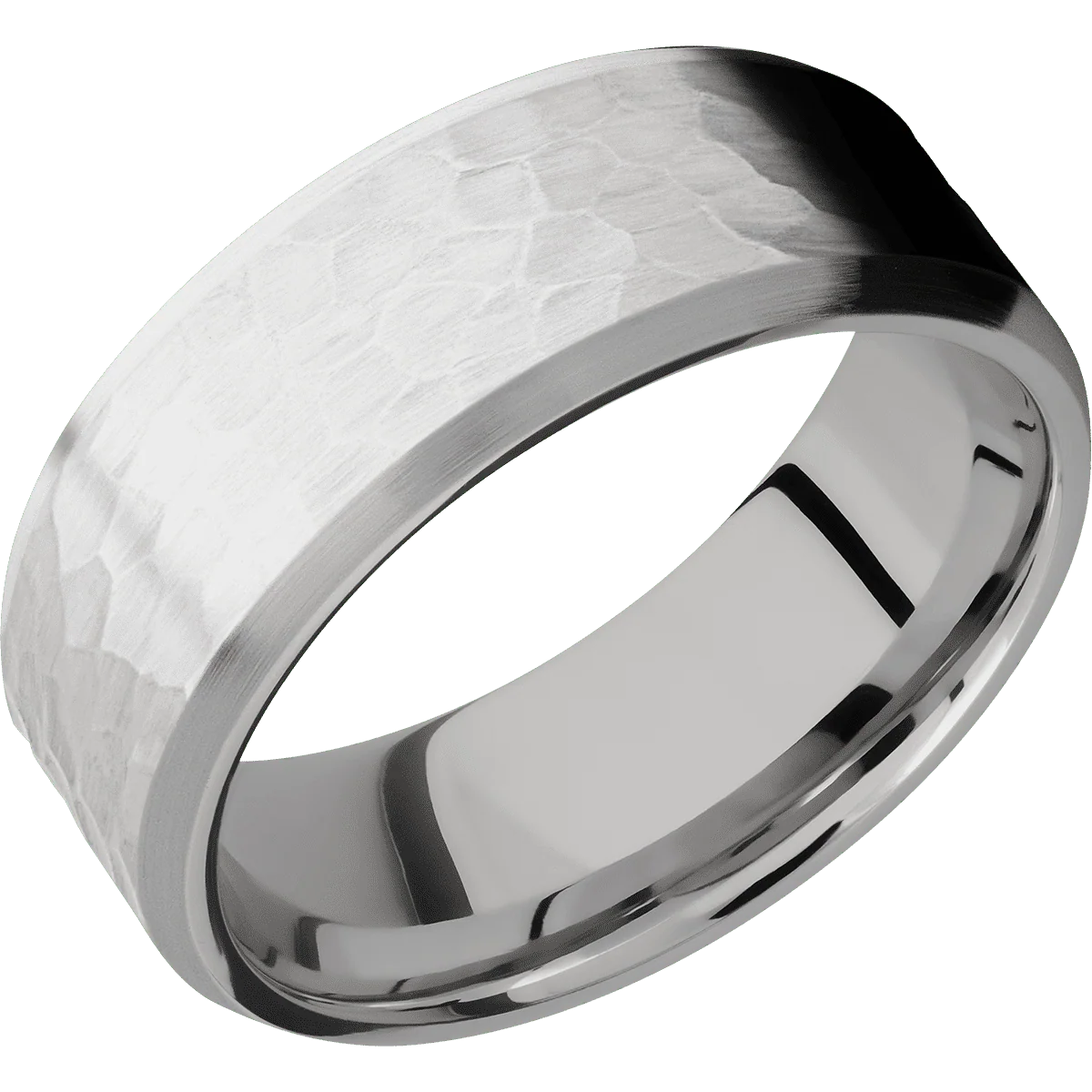 Palladium Silver + Hammer , Satin Finish - Image 2