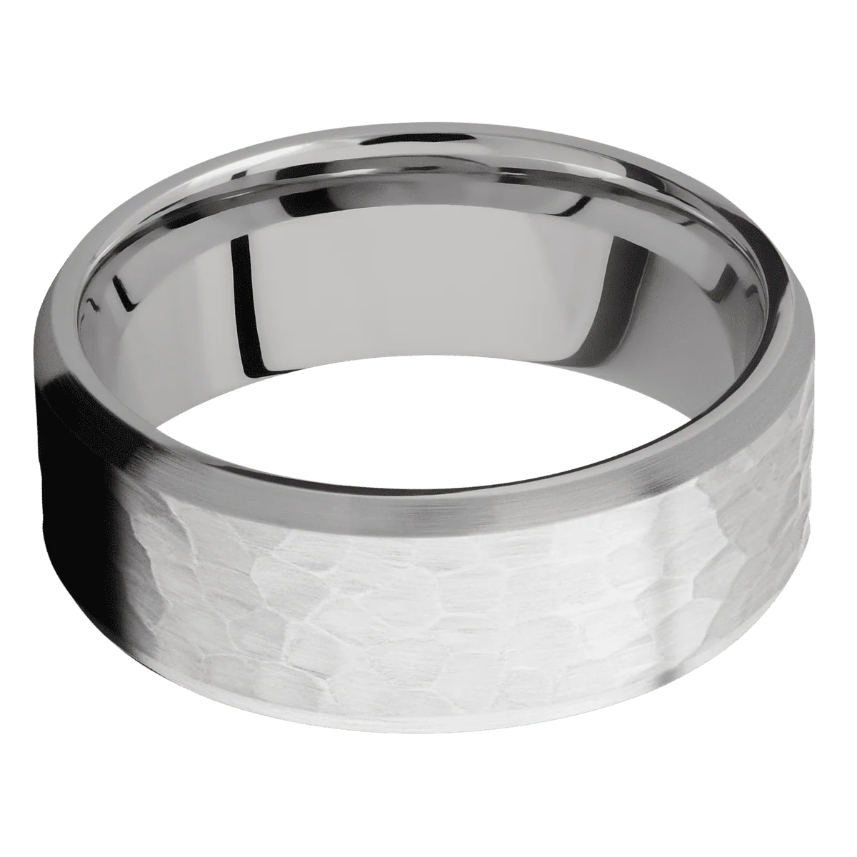 Palladium Silver + Hammer , Satin Finish - Image 3