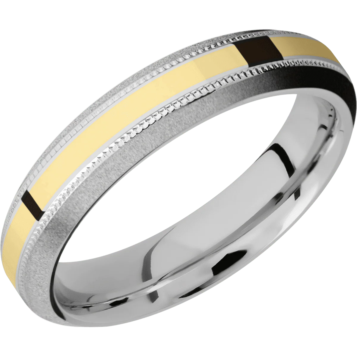 Palladium Silver + Polish , Sand Finish - Image 2