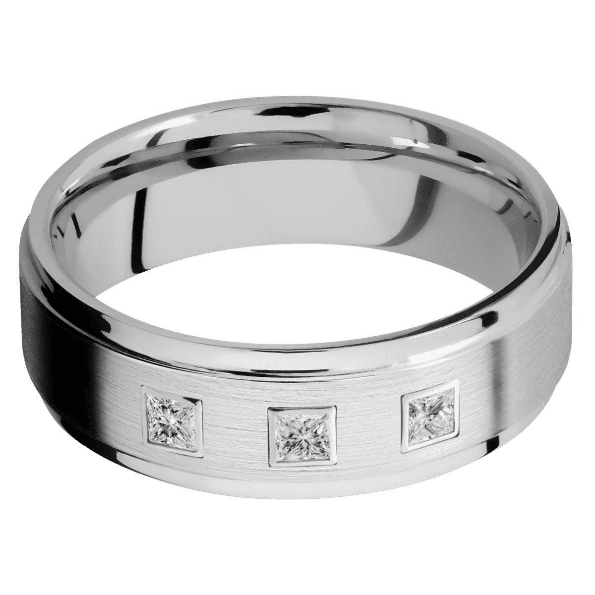 Palladium Silver + Satin , Polish Finish - Image 3
