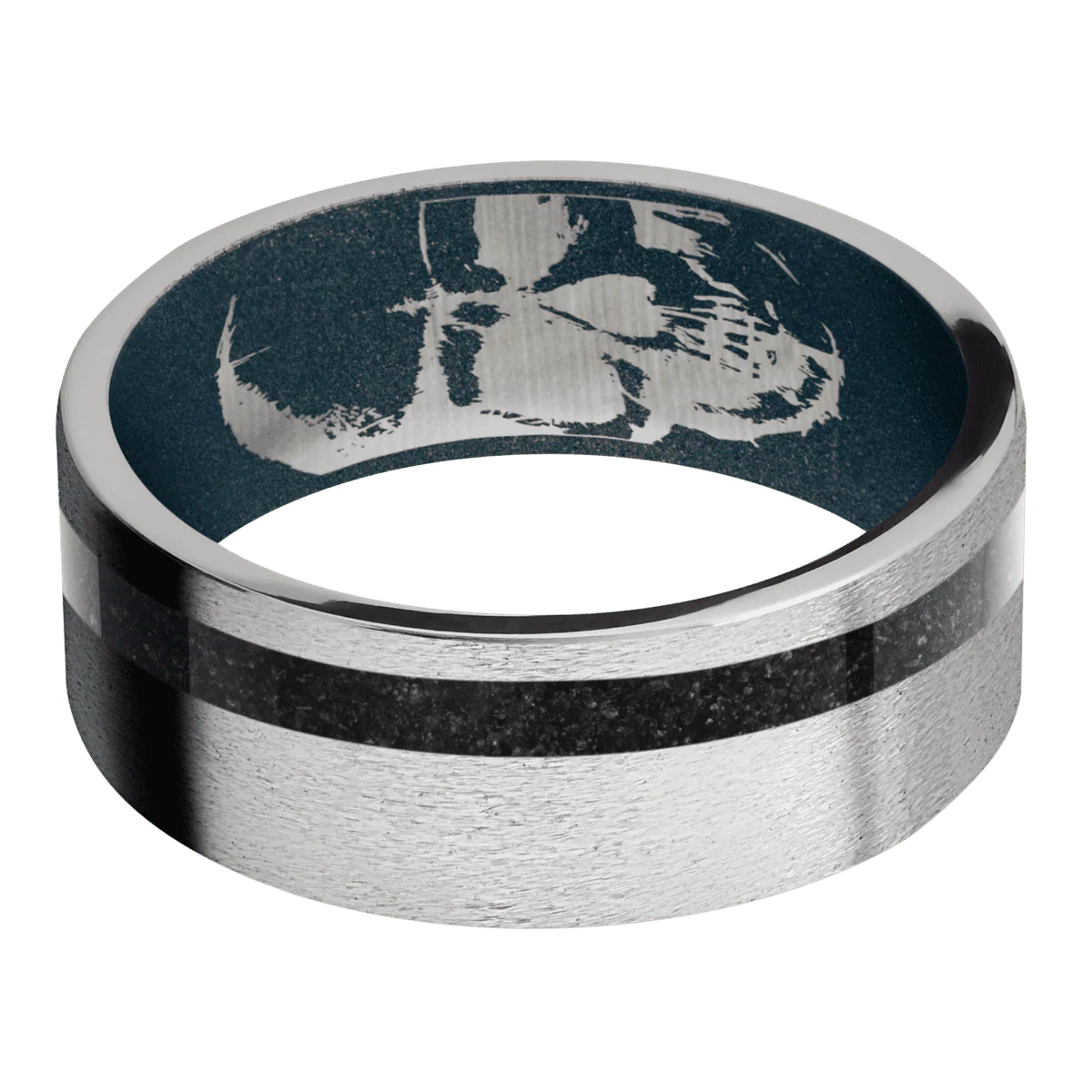 Palladium Silver + Stone , Stone Finish + Blue Titanium - Image 3