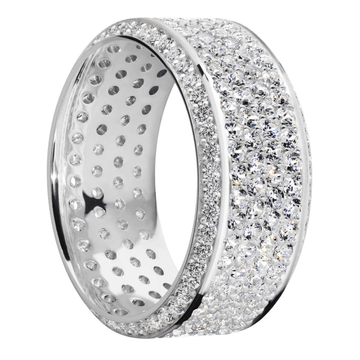Platinum + Polish , Bead Finish