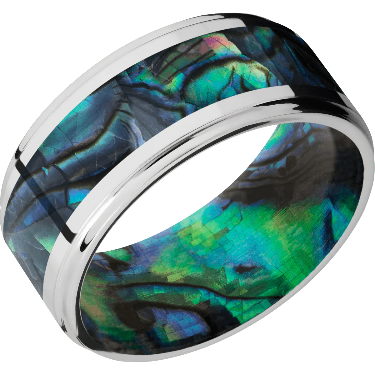 Platinum + Polish , Polish Finish + Abalone - Image 2