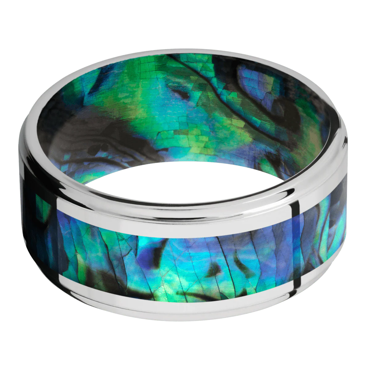 Platinum + Polish , Polish Finish + Abalone - Image 3