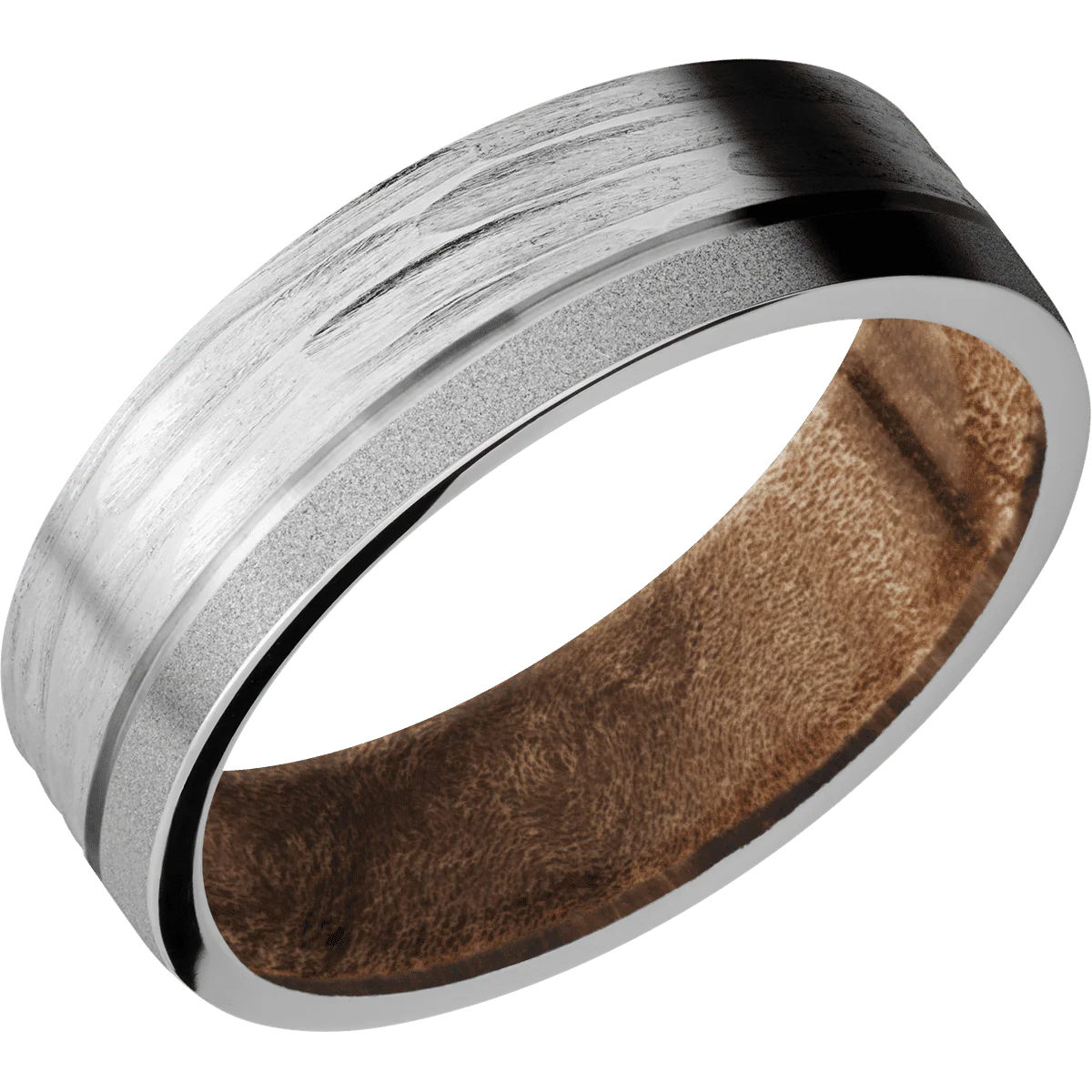 Platinum + Treebarkh , Sand Finish + Maple Burl - Image 2