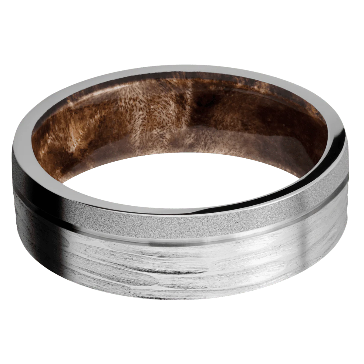 Platinum + Treebarkh , Sand Finish + Maple Burl - Image 3