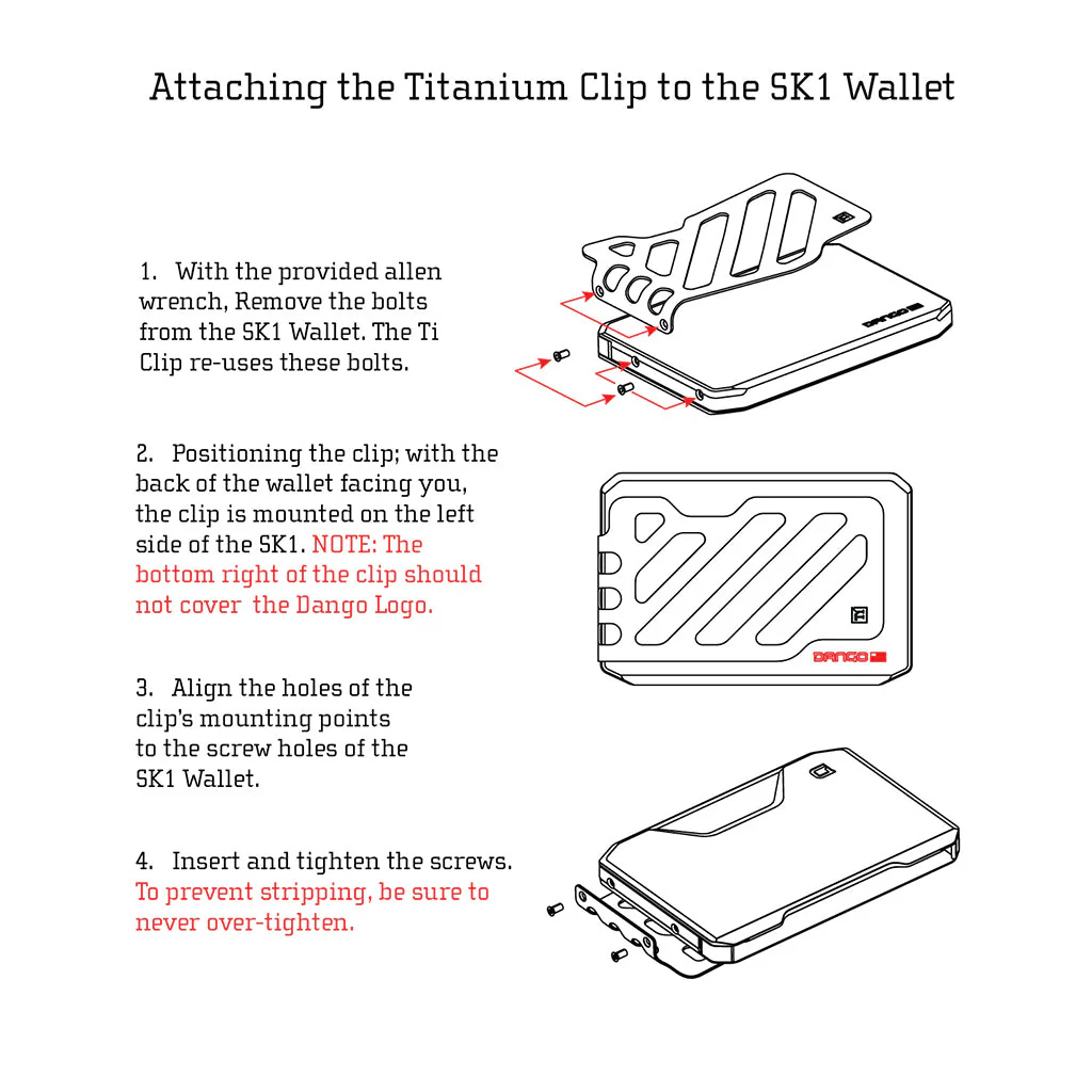 SK1 TITANIUM MONEY CLIP - Image 21