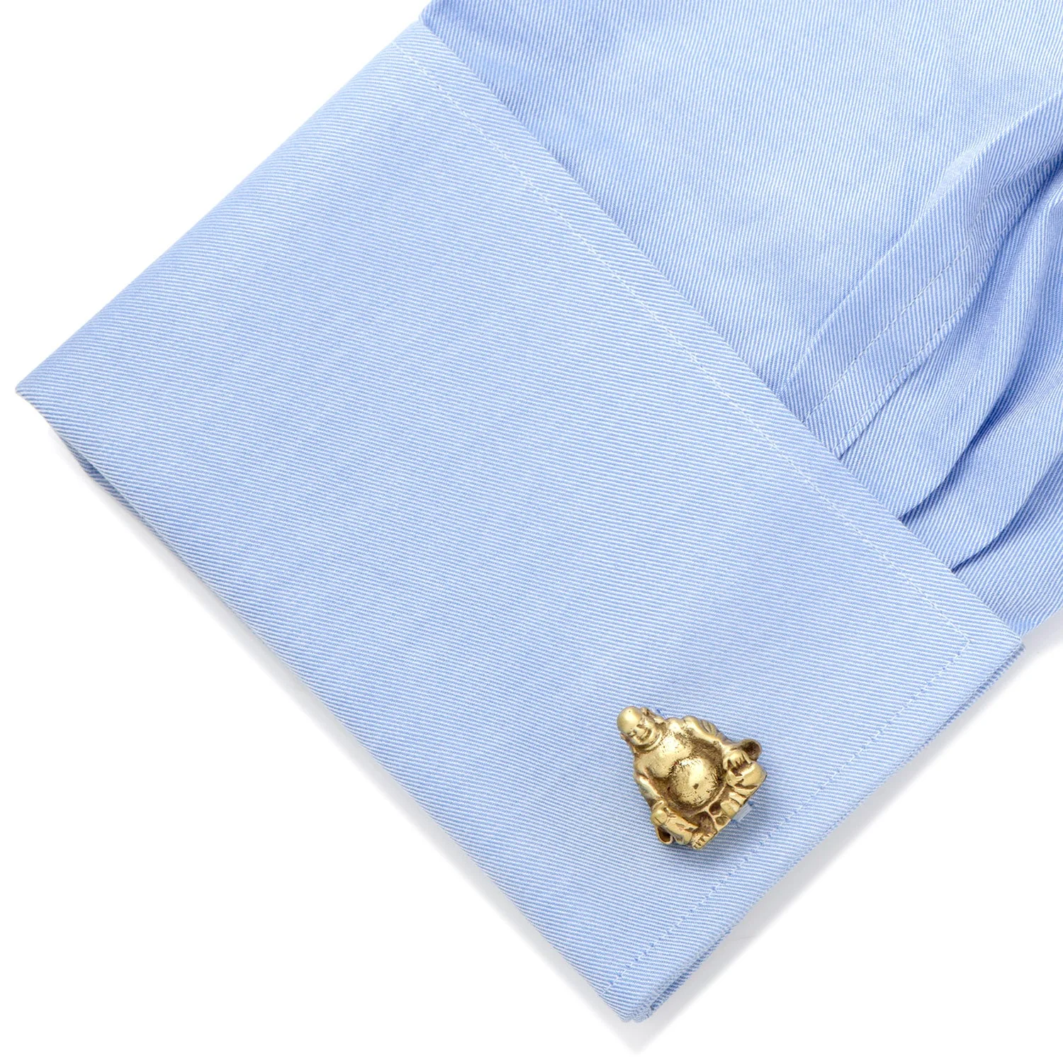Smiling Buddha Cufflinks - Image 3