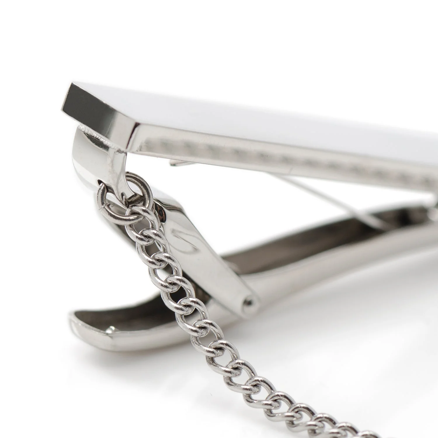 Stainless Steel Chain Tie Clip - Image 5