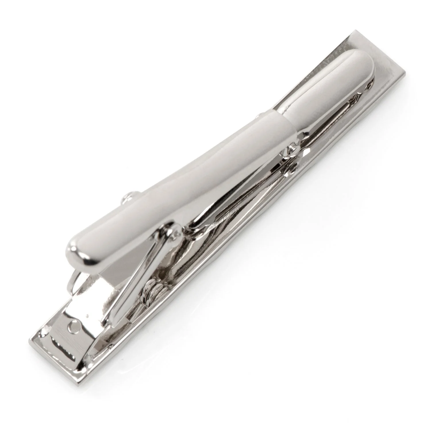 Stainless Steel Rope Twist Silver Tie Clip - Image 3