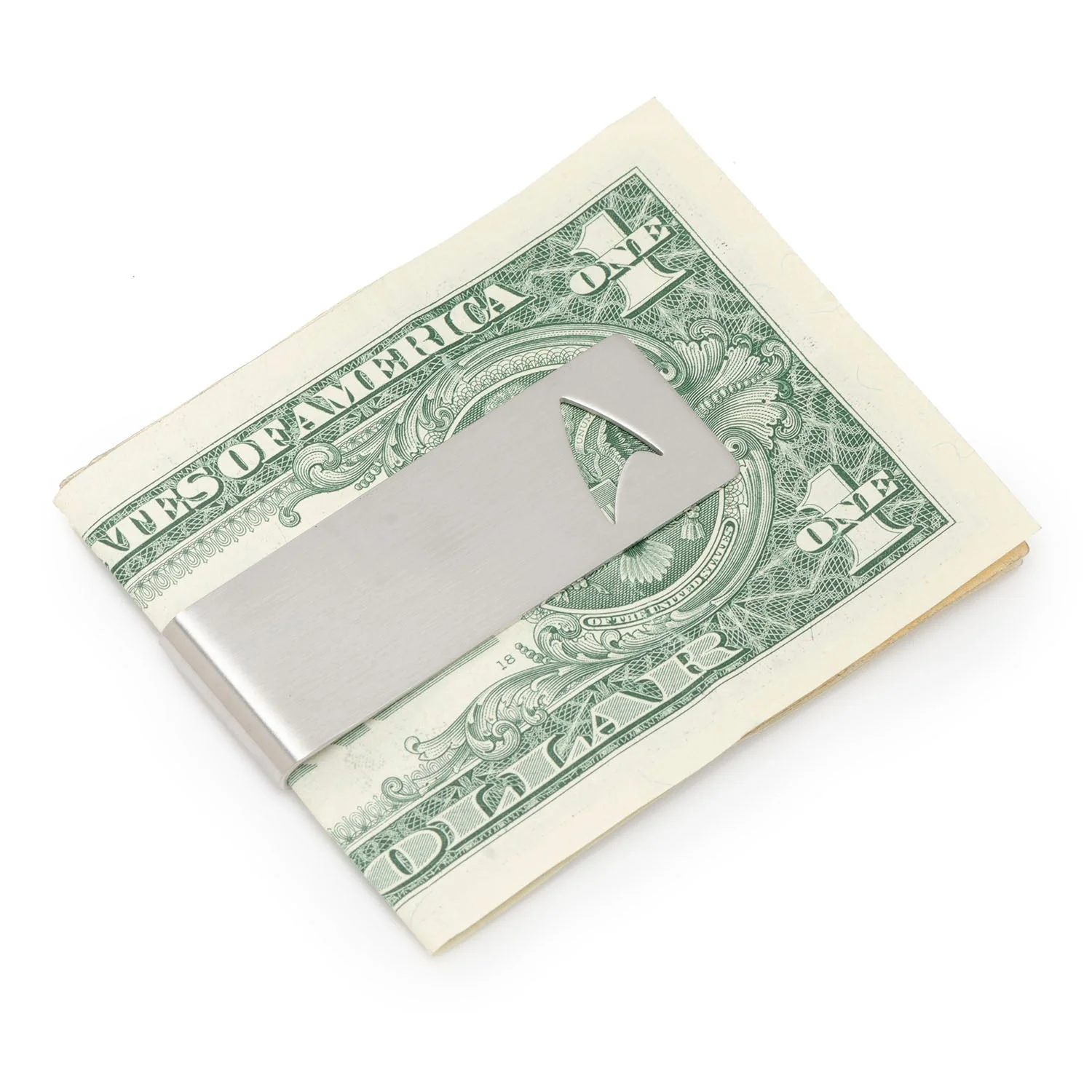 Star Trek Cutout Delta Shield Money Clip - Image 3