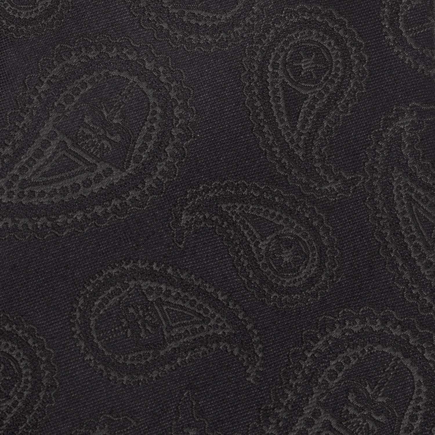 Star Wars Darth Vader Black Paisley Silk Tie - Image 5