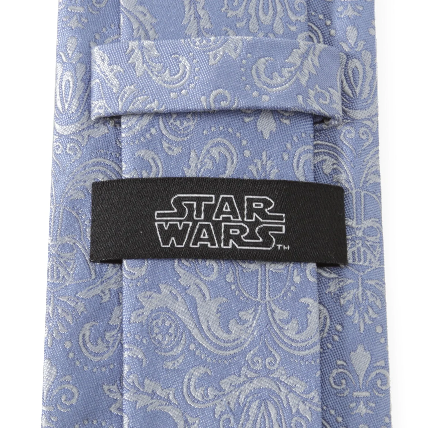 Star Wars Darth Vader Blue Damask Tie - Image 5