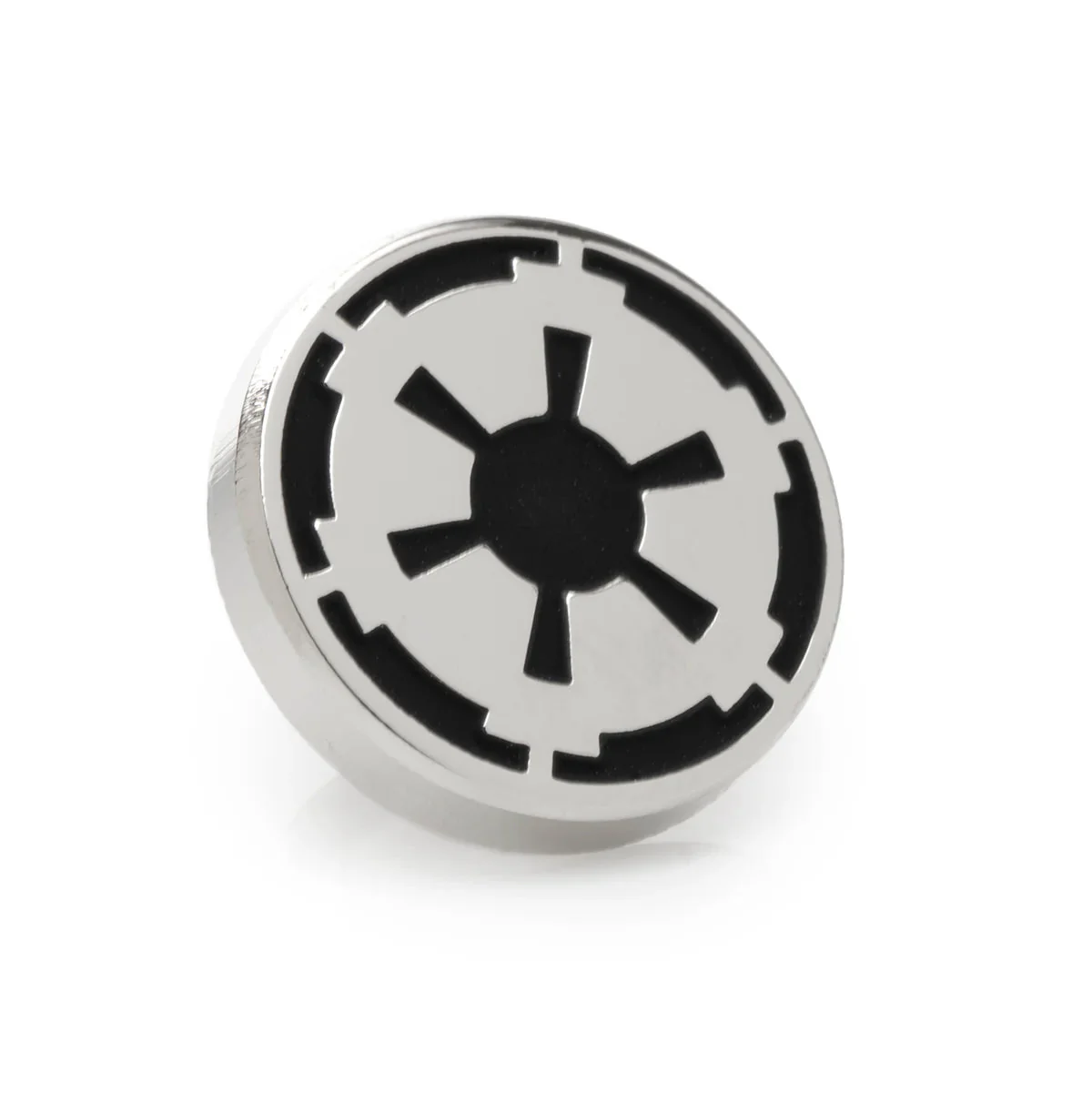 Star Wars Darth Vader Navy and Black Checkered Socks with Imperial Crest Lapel Pin Gift Set - Image 4