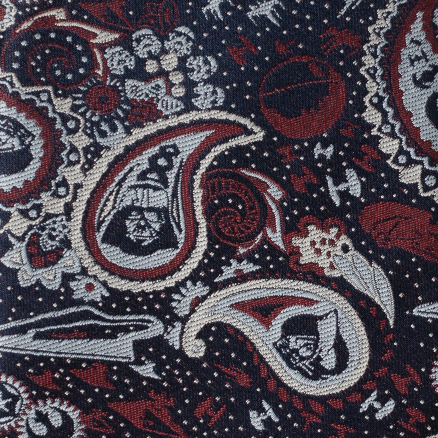 Star Wars Darth Vader Navy Multicolored Paisley Tie - Image 4